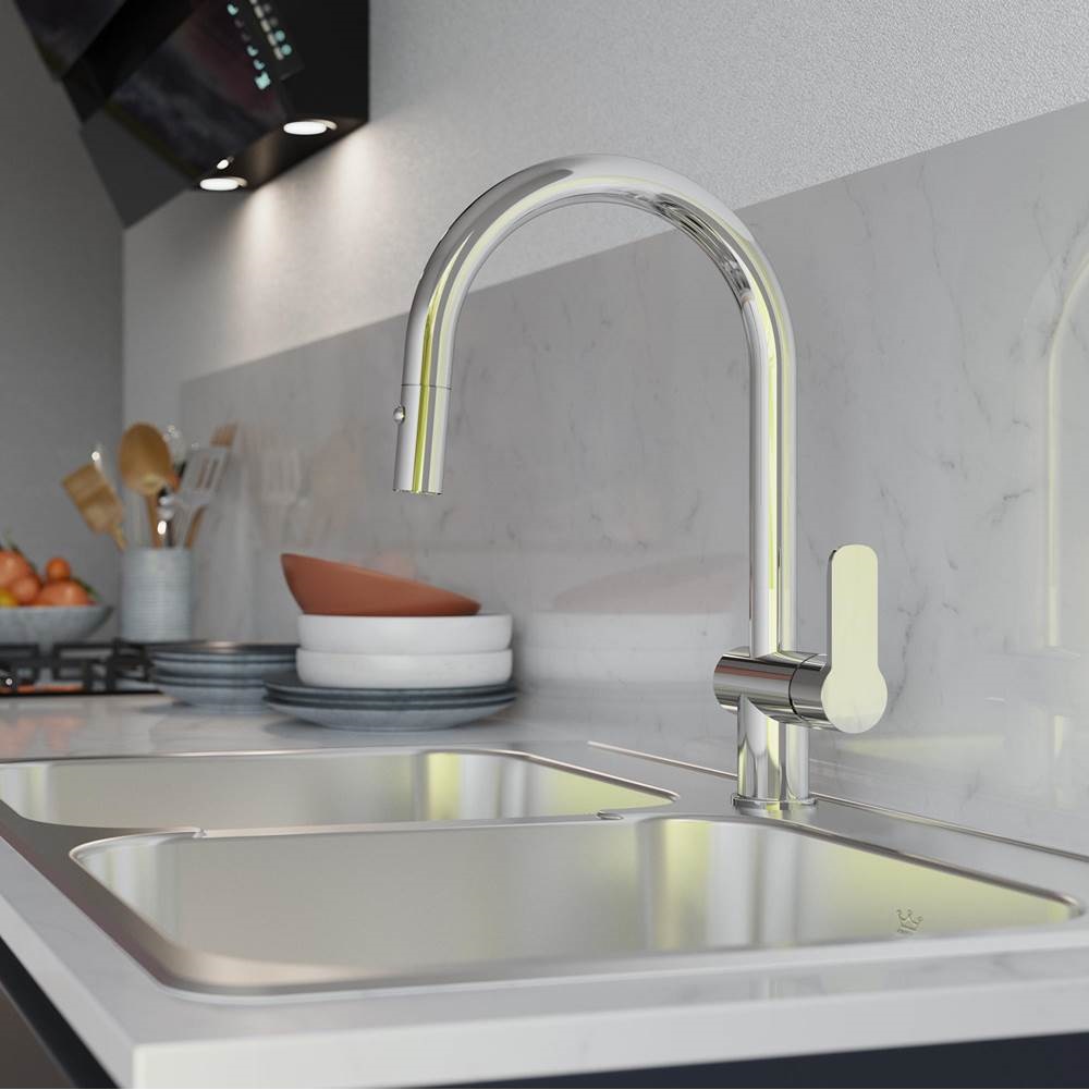 KINDRED (FRANK)Reginox 31.25-in LR x 20.5-in FB Drop In Double Bowl 1-Hole Stainless Steel Kitchen Sink - Image 3