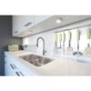 KINDRED (FRANK)Steel Queen 32.75-in LR x 18.75-in FB Undermount Single Bowl Stainless Steel Kitchen Sink - Thumbnail Image 3