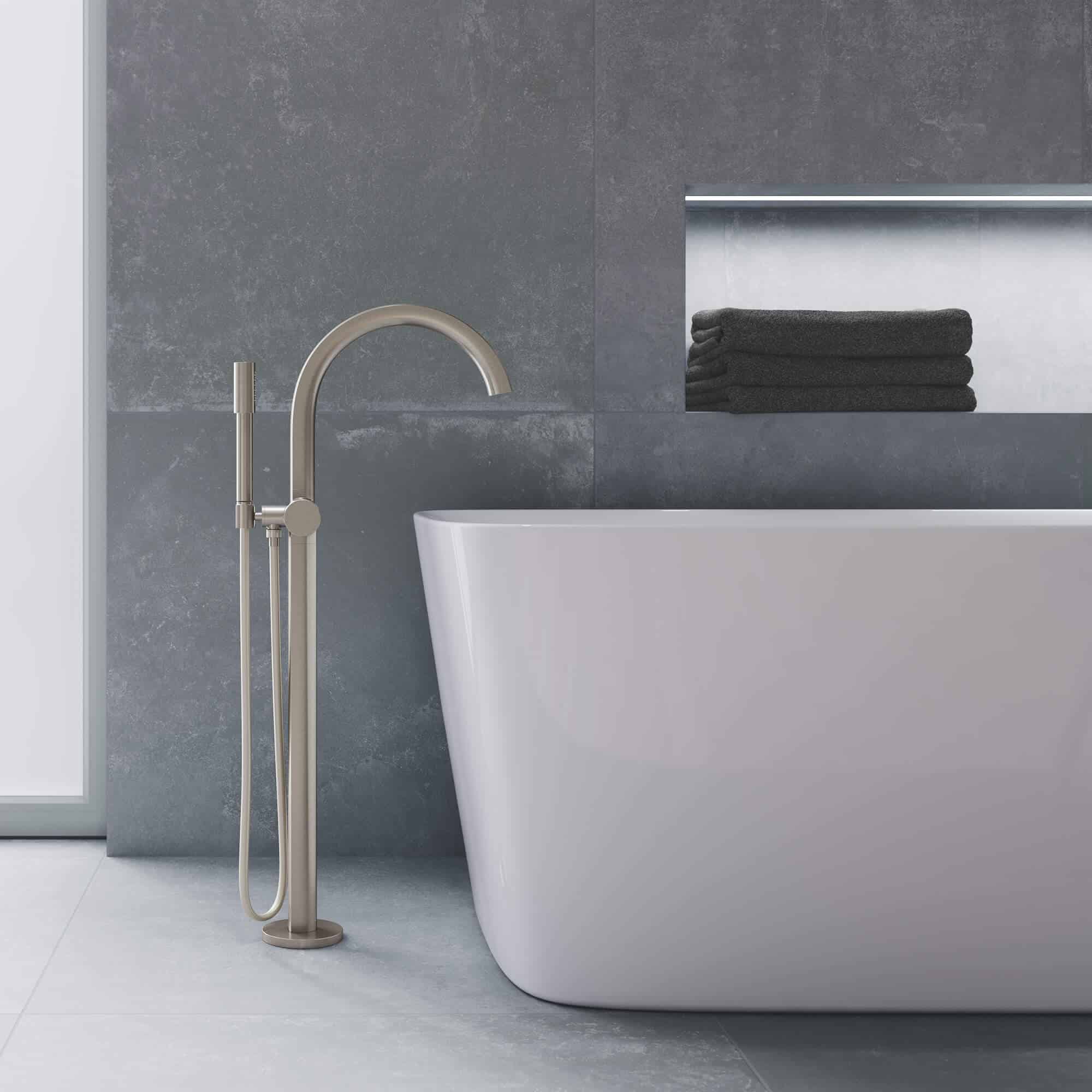 GROHE DEFINED  SINGLE-HANDLE FREESTANDING TUB FAUCET WITH 6.6 L/MIN (1.75 GPM) HAND SHOWER - Image 2