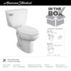 American Standard Cadet® Two-Piece Pressure Assist 1.6 gpf/6.0 Lpf Elongated EverClean® Toilet - Thumbnail Image 3