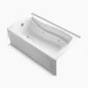 KOHLER Mariposa®66" x 36" alcove whirlpool with integral apron and left-hand drain - Thumbnail Image 1