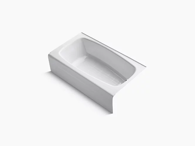 KOHLER Seaforth™54" x 30-1/4" alcove bath with right-hand drain - Image 1