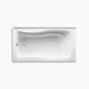KOHLER Mariposa®66" x 36" alcove whirlpool with integral apron and left-hand drain - Thumbnail Image 2