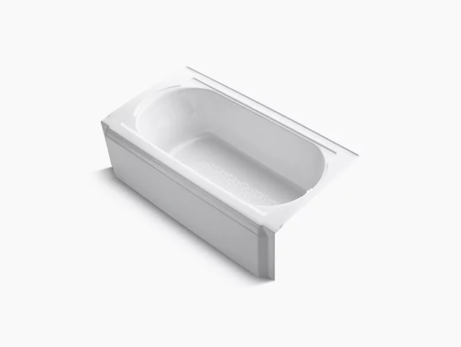 KOHLER Memoirs®60" x 33-3/4" alcove bath with right-hand drain - Image 1
