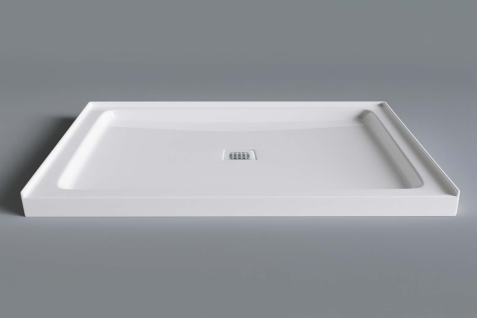 Mirolin Strada™ 42"x42"A Shower Base White - Image 1