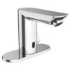 GROHE BAUCOSMOPOLITAN E TOUCHLESS ELECTRONIC FAUCET WITH TEMPERATURE CONTROL LEVER, BATTERY-POWERED - Thumbnail Image 1