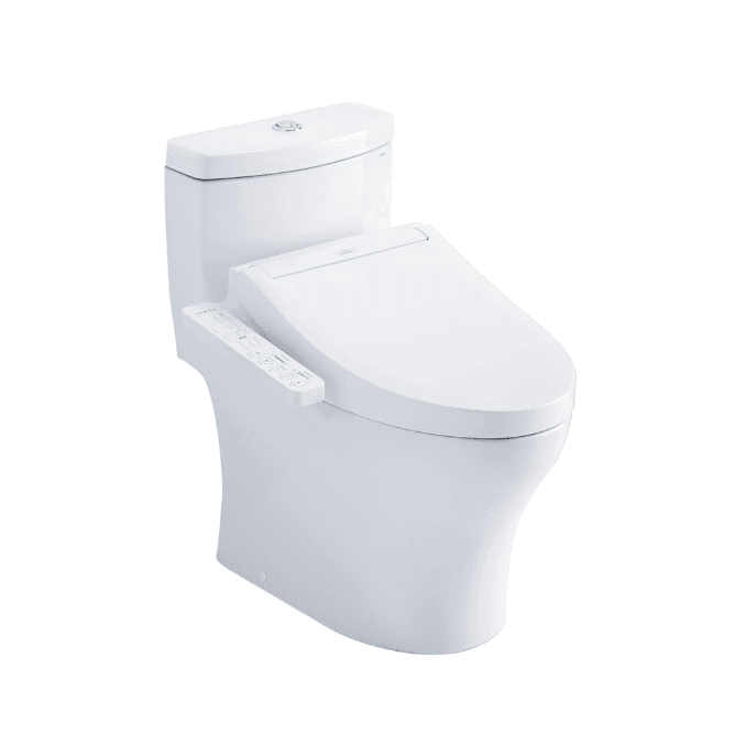 TOTO AQUIA® IV - Washlet®+ C2 One-piece Toilet - 1.28 Gpf & 0.9 Gpf - New - Image 1