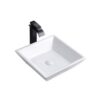 RUBY CANADA
 Vessels Ceramic Square Sink - Thumbnail Image 2