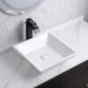 RUBY CANADA
 Vessels Ceramic Square Sink - Thumbnail Image 1