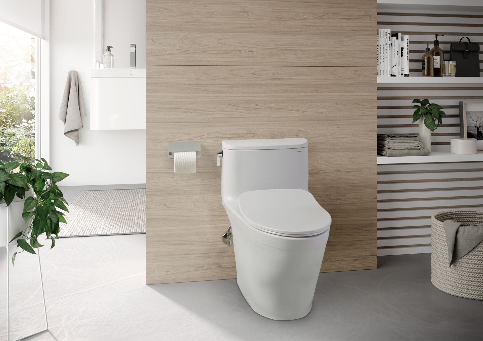 TOTO NEXUS® ONE-PIECE TOILET, 1.28 GPF, ELONGATED BOWL - SLIM SEAT - Image 2
