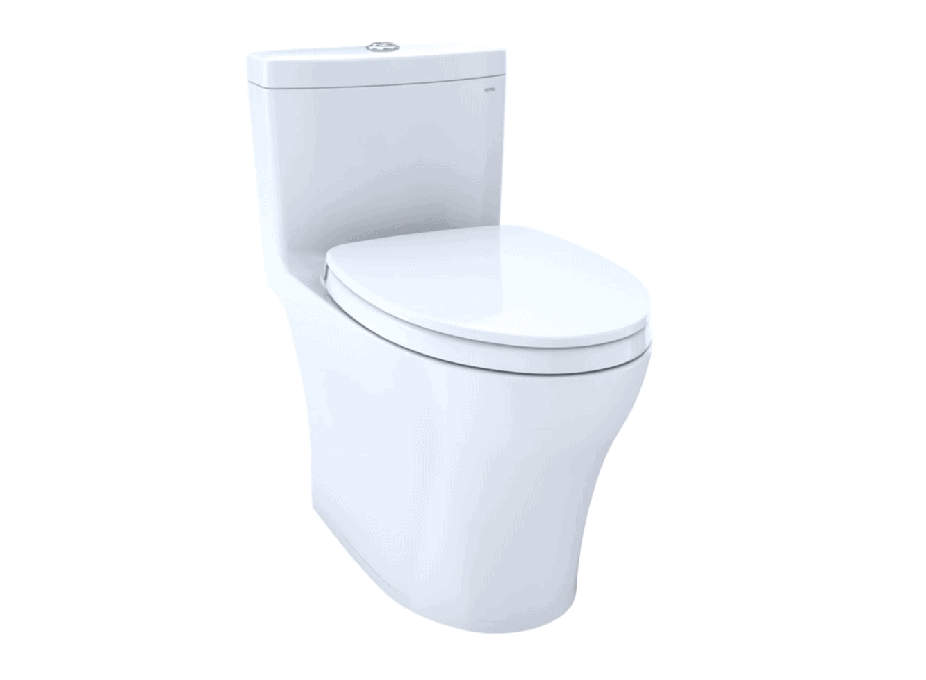 AQUIA® IV ONE-PIECE TOILET - 1.28 GPF & 0.9 GPF, ELONGATED BOWL - WASHLET+ CONNECTION - NEW - Image 1