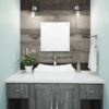 RUBY CANADA
Vessels Rectangular Ceramic Sink - Thumbnail Image 4