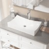 RUBY CANADA
Vessels Rectangular Ceramic Sink - Thumbnail Image 1