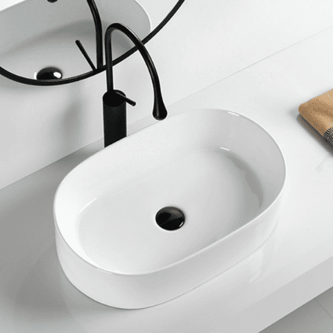 RUBY CANADA
 Vessels Oval Ceramic Sink - Image 1