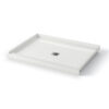 MAAX SERIES B3X 4836 Acrylic Alcove Shower Base with Anti-slip Bottom with Center Drain in White 47 7/8" x 35 7/8" x 3" - Thumbnail Image 1
