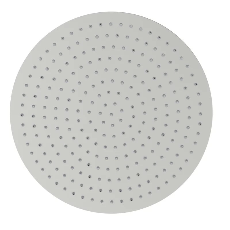 RUBY 8” Shower Head Round Brushed Nickel - Image 2