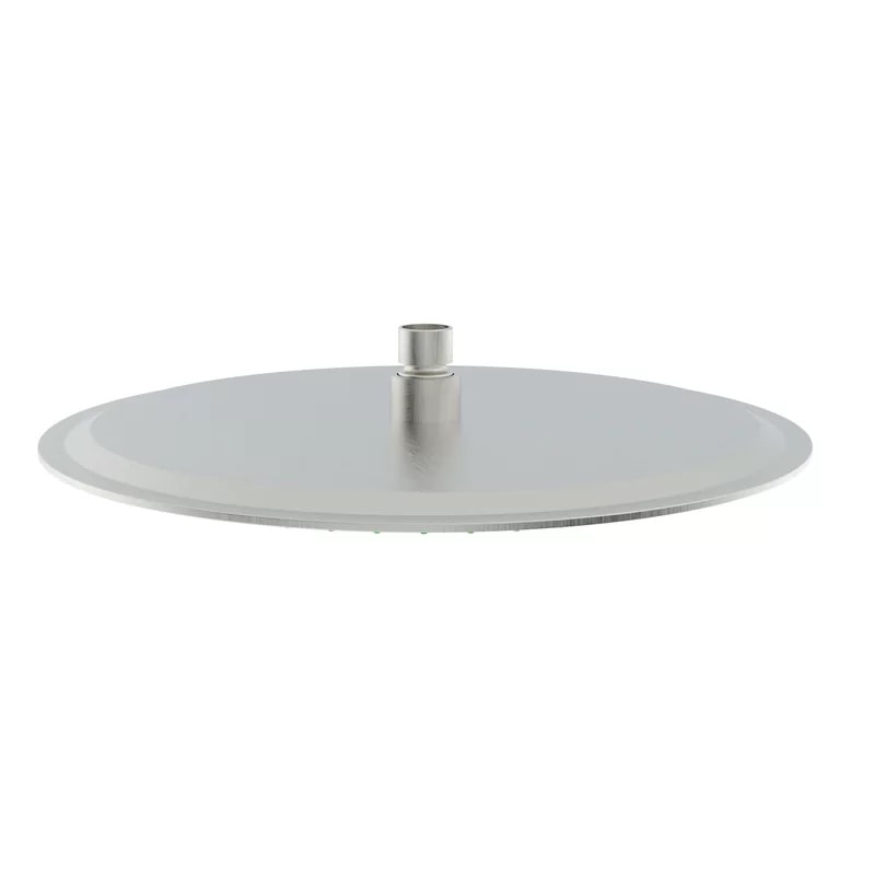RUBY 8” Shower Head Round Brushed Nickel - Image 3