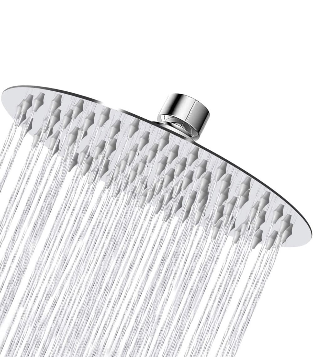 RUBY 8” Shower Head Round Chrome - Image 1