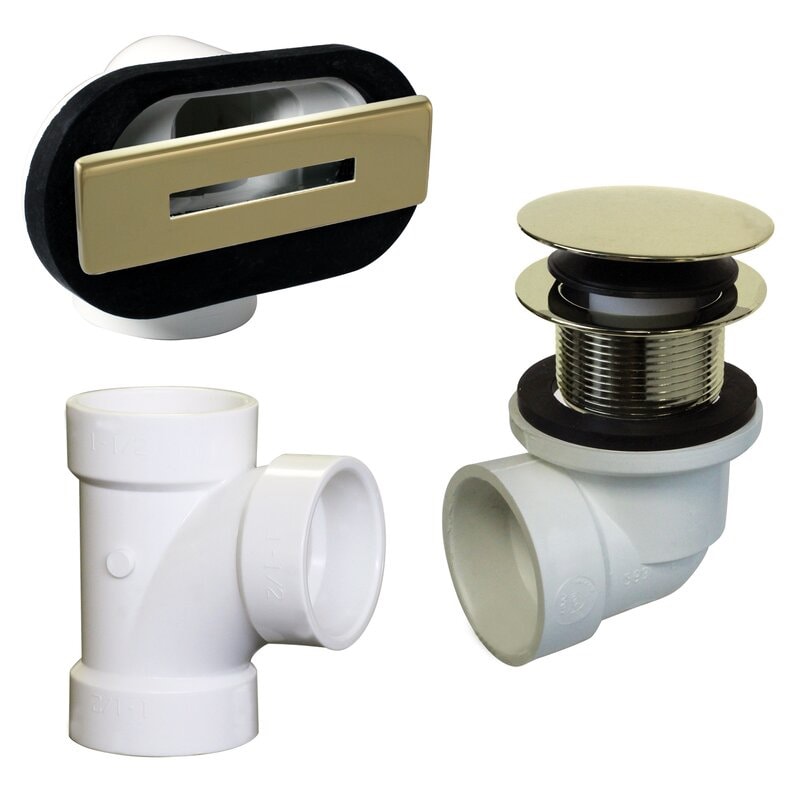 RUBY Canada Freestanding Bathtub POP UP Drain Trim Kit