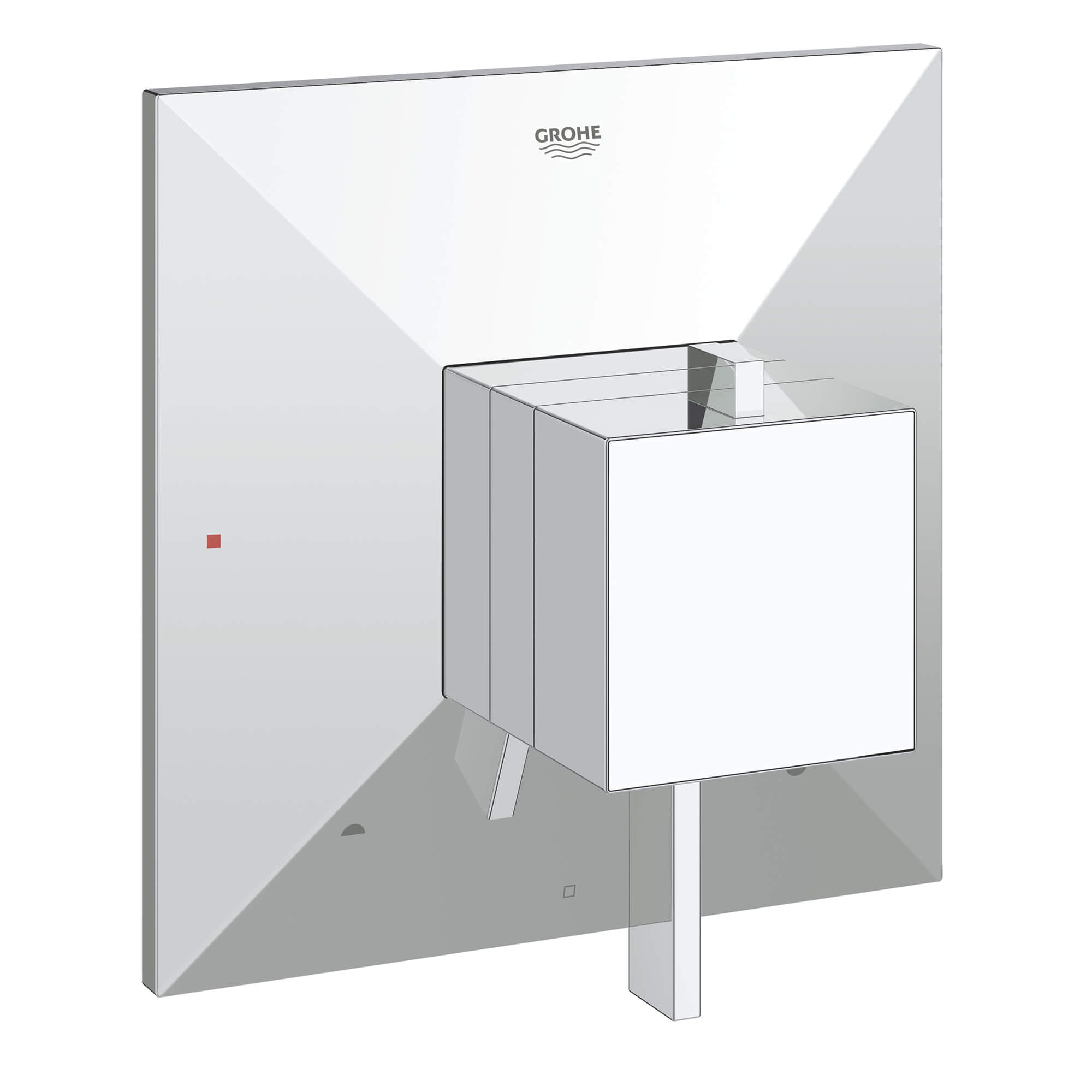 GROHE ALLURE BRILLIANT DUAL FUNCTION PRESSURE BALANCE TRIM WITH CONTROL MODULE - Image 1
