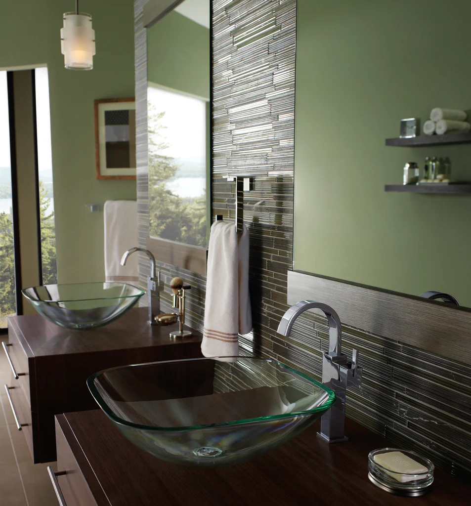 DELTA VERO BATHROOM VESSEL SINK FAUCET - Image 2