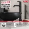 DELTA TRINSIC BATHROOM VESSEL SINK FAUCET - Thumbnail Image 5