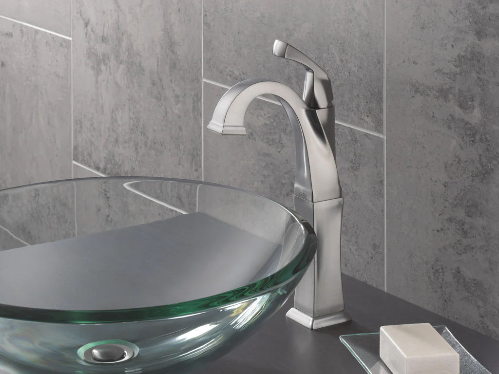 DELTA DRYDEN BATHROOM VESSEL SINK FAUCET - Image 2