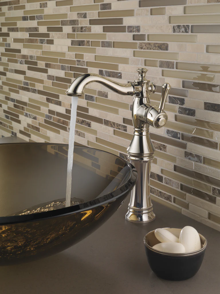DELTA CASSIDY BATHROOM VESSEL SINK FAUCET - Image 2