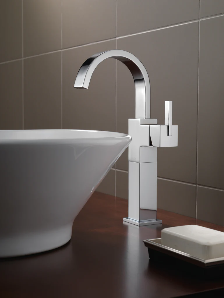 DELTA VERO BATHROOM VESSEL SINK FAUCET - Image 4