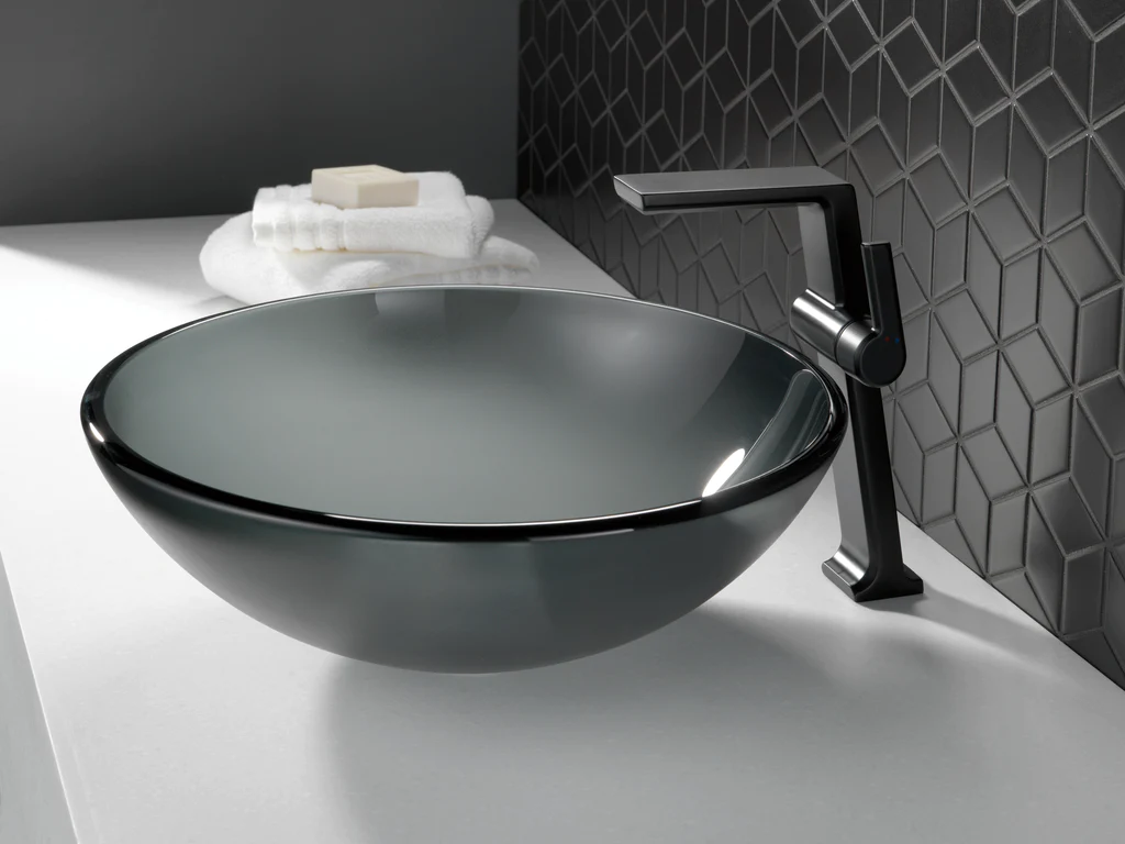 DELTA PIVOTAL BATHROOM VESSEL SINK FAUCET - Image 3