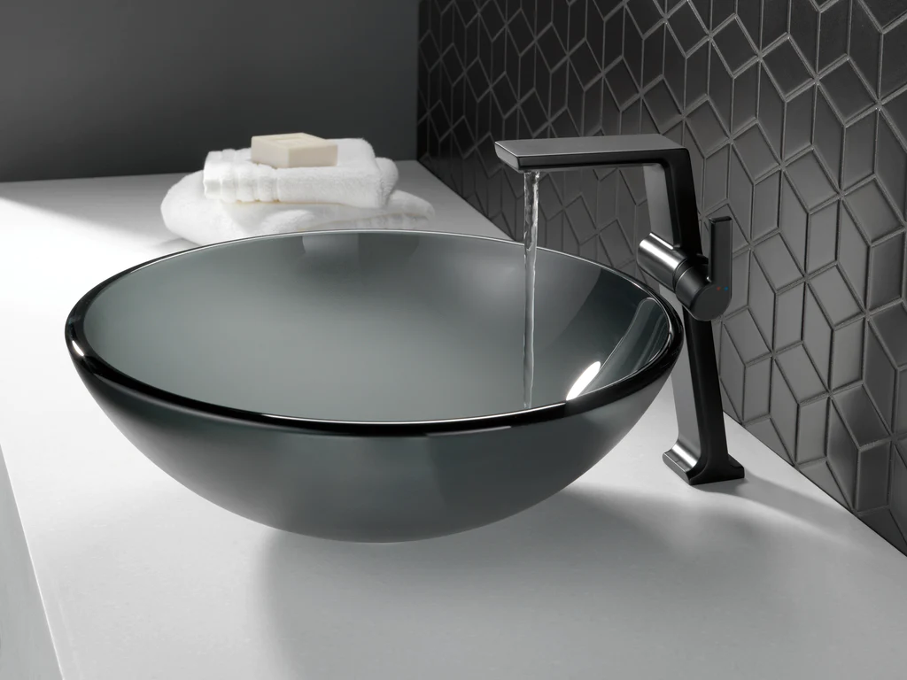 DELTA PIVOTAL BATHROOM VESSEL SINK FAUCET - Image 4