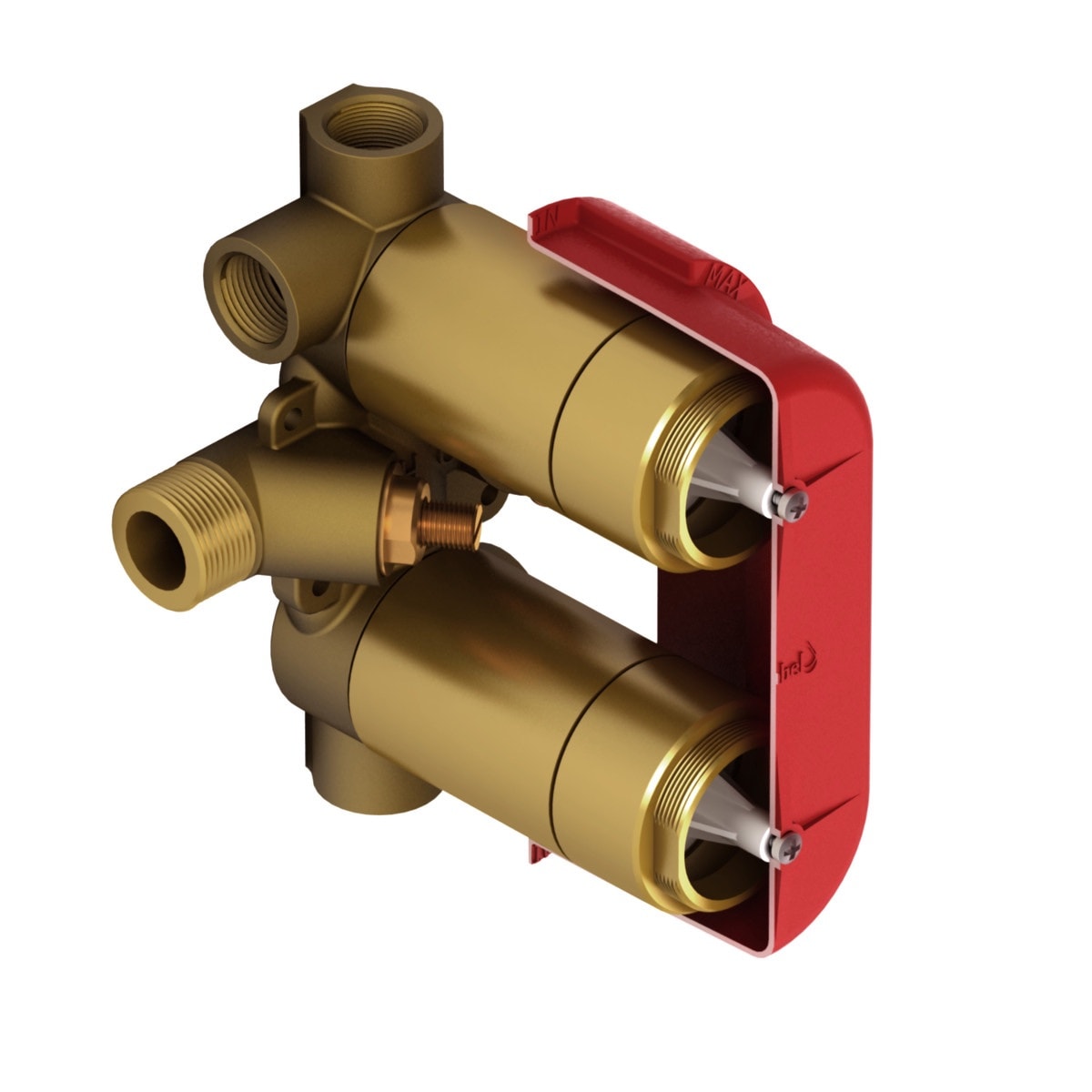 Riobel 3/4" Thermostatic and Pressure Balance Rough-in Valve Multi-Function System - Unfinished