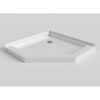 Mirolin 38″ NEO Angle Door Shower Base White - Thumbnail Image 1