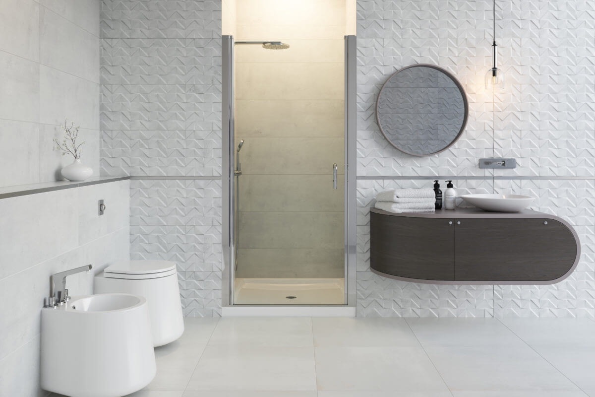 Mirolin Swing Shower Door Series 23 ½” X 24 ½” Height 65″ - Image 1