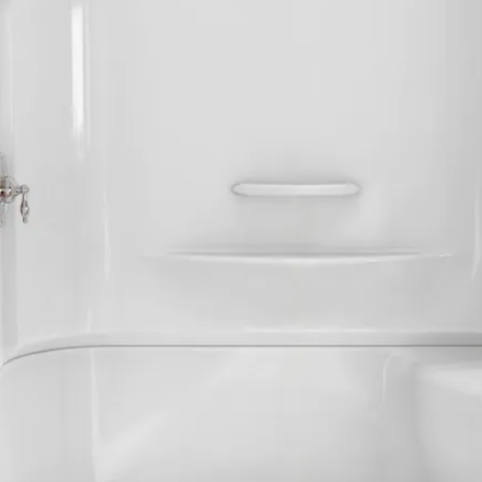 MAAX Essence 60L x 30W x 80H Rectangular Alcove Shower Stall 4-Piece Shower Stall with Right-Seat in White - Image 2