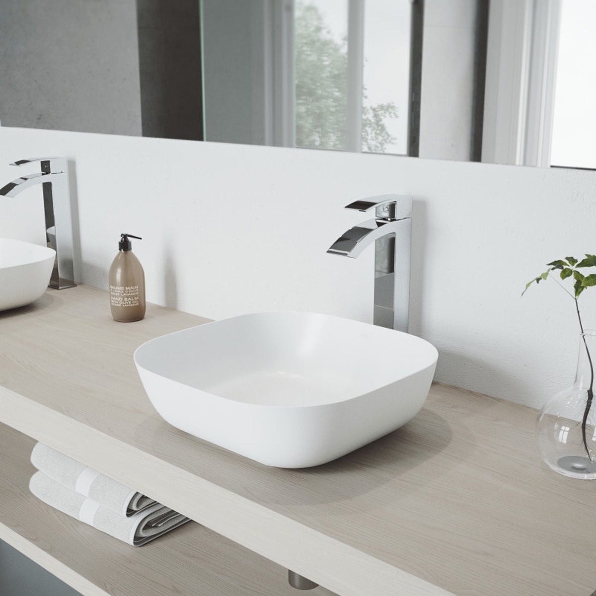 RUBY SATRO SINGLE HOLE VESSEL SINK BATHROOM FAUCET - Image 5
