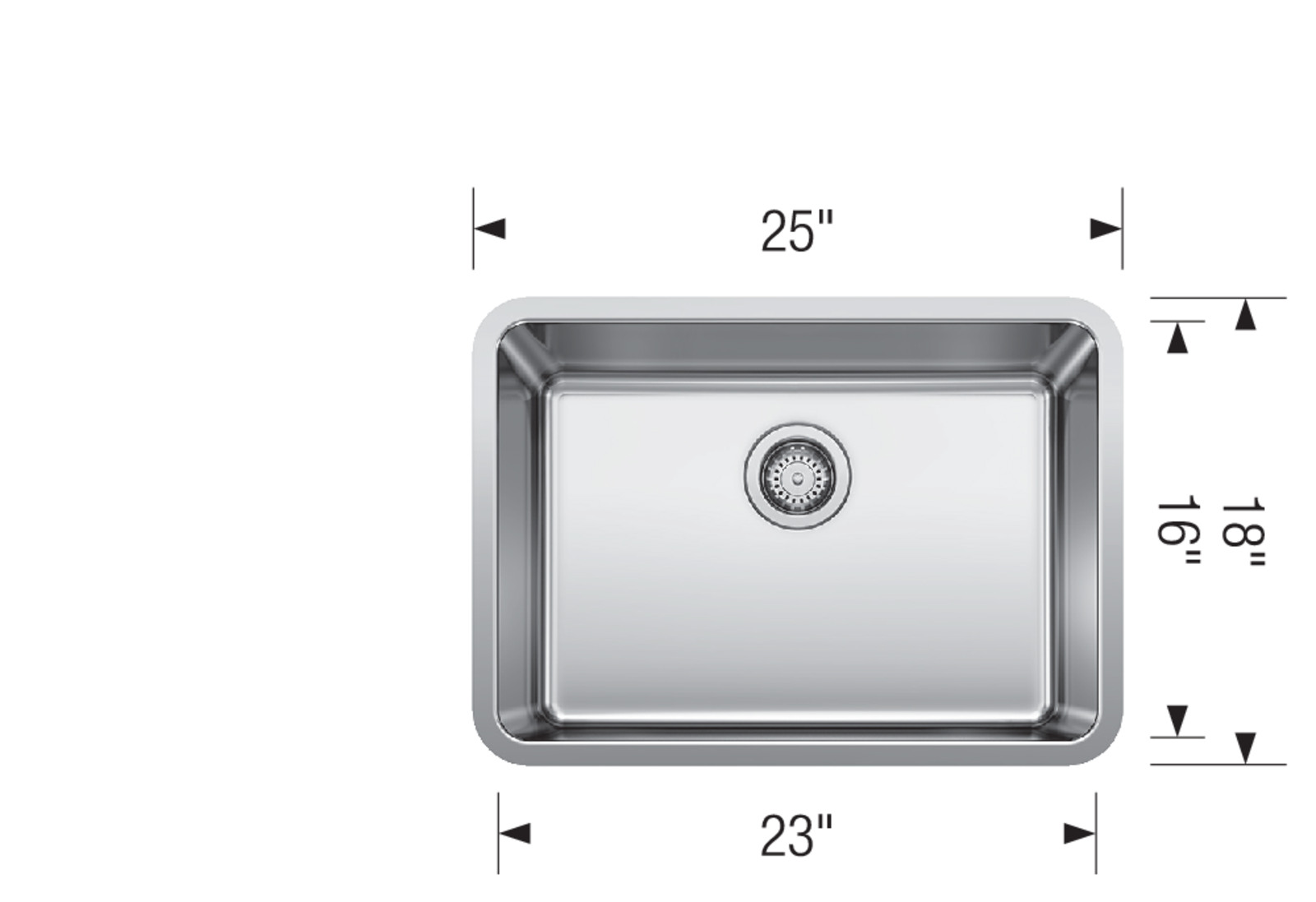 442766-Formera-25-Medium-Single-Stainless-Kitchen-Sink-with-Measurments-TD1