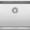 BLANCO 29"X17" ANDANO U 1 BOWL SUPER SINGLE UNDERMOUNT KITCHEN SINK - STAINLESS - Thumbnail Image 1