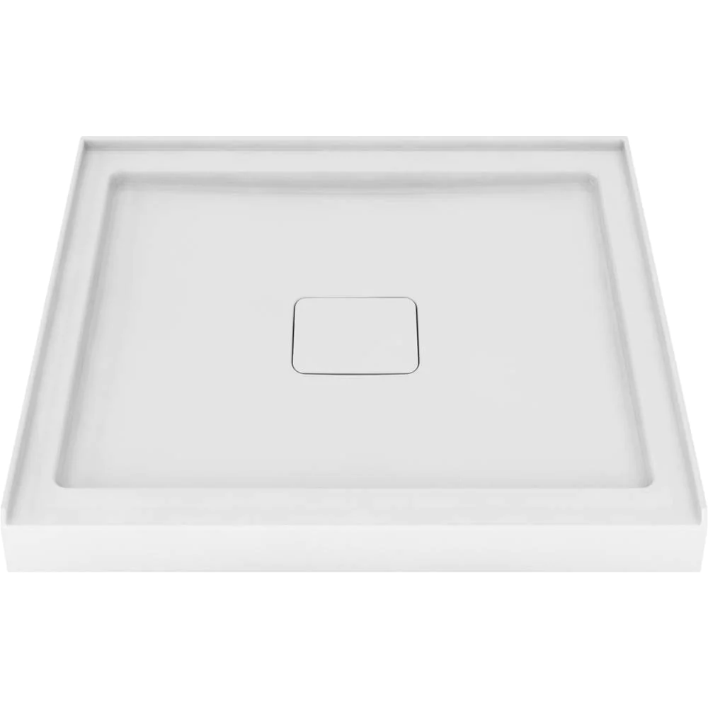 Zitta Shower Tray Square Built in 32" x 32" Shower Base White - Image 1