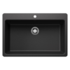 BLANCO LIVEN SILGRANIT 33" Super Single Bowl Drop-In/Undermount Kitchen Sink - Thumbnail Image 1
