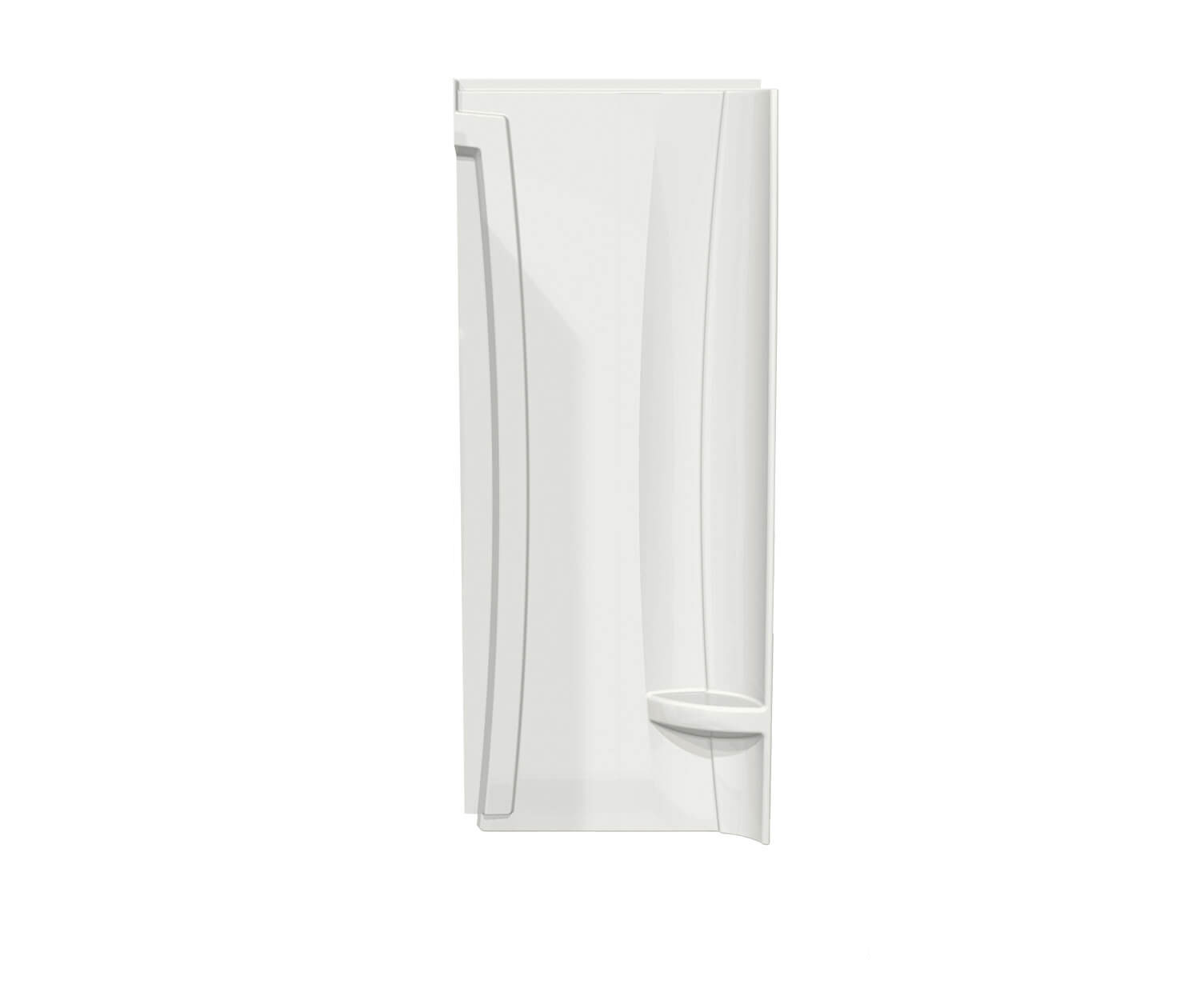 MAAX 32" x 72" x 1.5"  Acrylic Direct-to-Stud Back Wall in White - Image 1