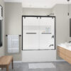 MAAX NexTile 30" x 60" x 60" Direct-to-Stud Four-Piece Alcove Tub Wall Kit in White (Subway Tile ST) - Thumbnail Image 6