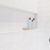 MAAX NexTile 30" x 60" x 60" Direct-to-Stud Four-Piece Alcove Tub Wall Kit in White (Subway Tile ST) - Thumbnail Image 7