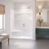 MAAX Olio Smooth 60" x 30" x 57" AcrylX Direct-to-Stud Three-Piece Wall Kit in White - Thumbnail Image 1