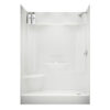 MAAX KDS 60" x 30" x 80.125" AcrylX Alcove Right-Hand Drain Four-Piece Shower in White - Thumbnail Image 2