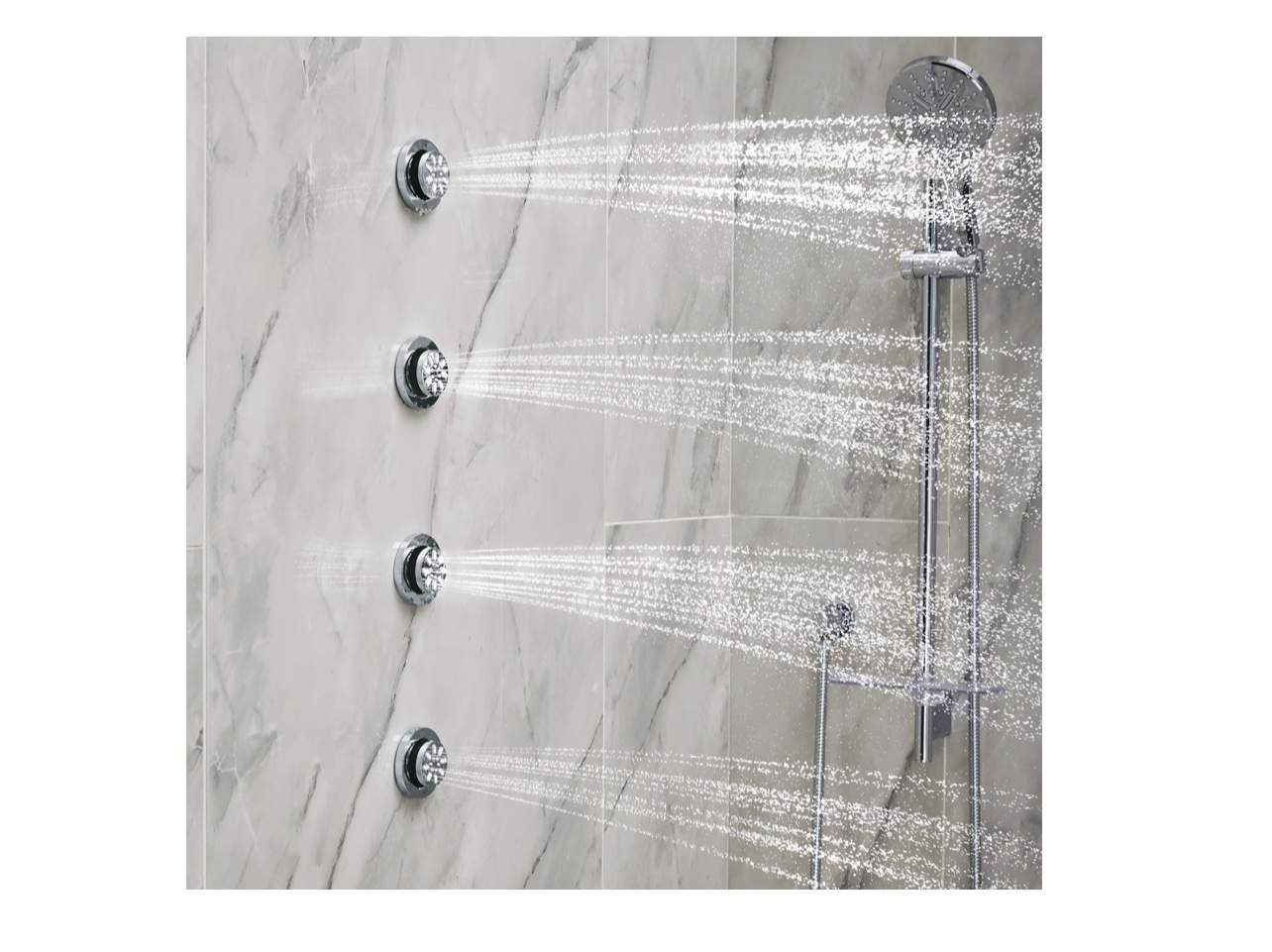 GROHE RAINSHOWER™ AQUA BODY SPRAY - 2 SPRAYS, 0.9GPM - Image 10