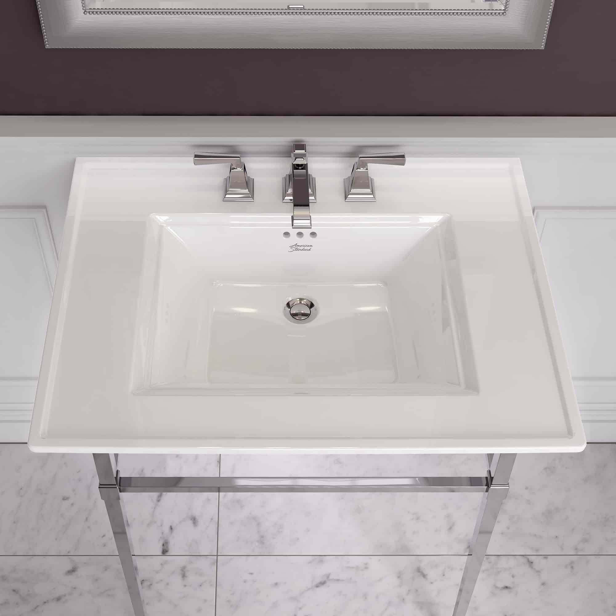 American Standard Town Square™ S 8-Inch Widespread 2-Handle Bathroom Faucet 1.2 gpm/4.5 L/min With Lever Handles - Image 2
