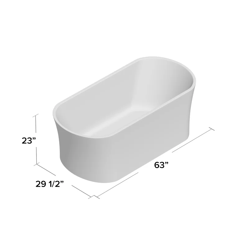 63''+x+29.5''+Freestanding+Soaking+Acrylic+Bathtub (3)
