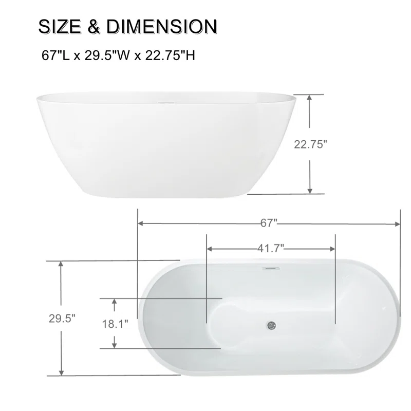 66.98''+x+29.55''+Freestanding+Soaking+Acrylic+Bathtub (3)