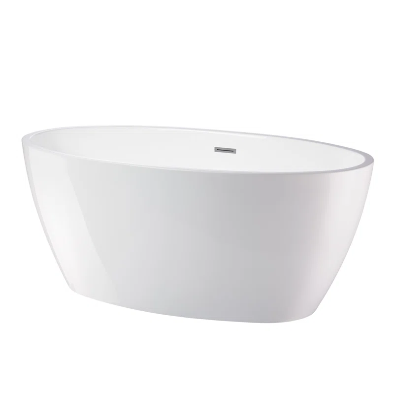 Sophia+55.1''+x+31.9''+Freestanding+Soaking+Acrylic+Bathtub (2)